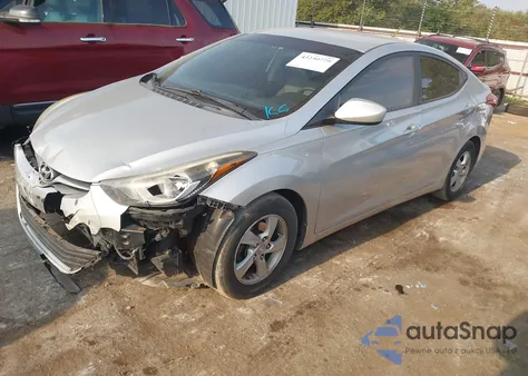 2015 Hyundai Elantra Se from USA, damaged, VIN 5NPDH4AE5FH649459